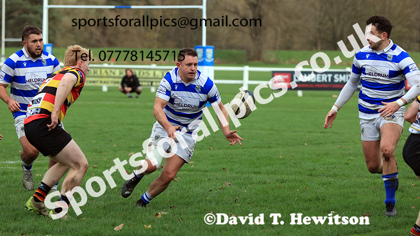Tynedale v Harrogate, Tynedale Park, Corbridge.   Photo: David T. Hewitson/Sports for All Pics